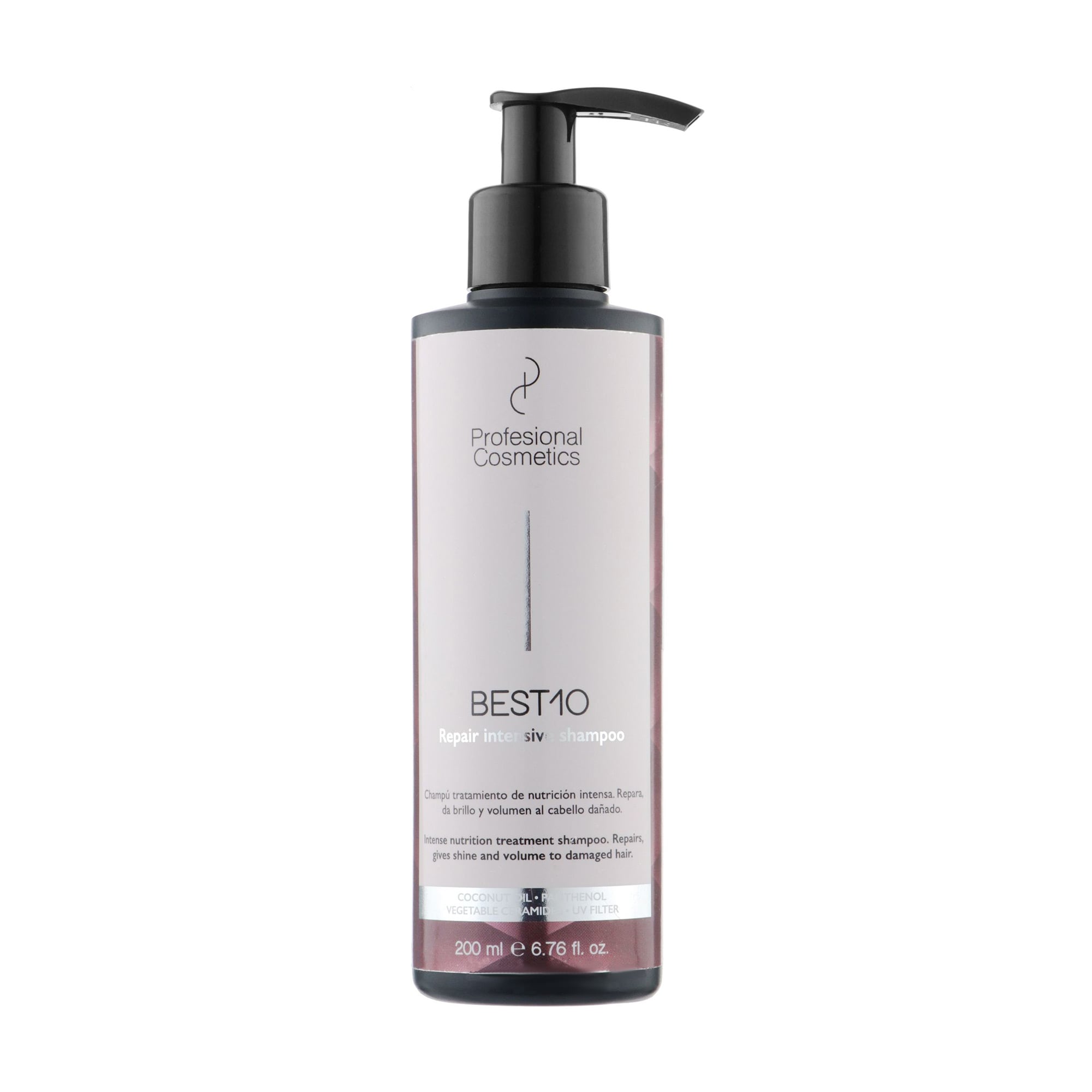 Інтенсивно відновлювальний шампунь для волосся Profesional Cosmetics Best 10 Repair Intensive Shampoo, 200 мл